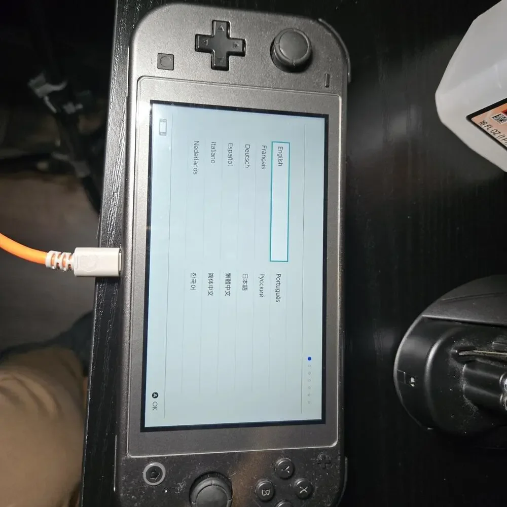 Nintendo Switch Lite Dialga & Palkia Edition Gray Handheld Console 2021